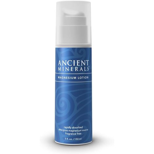 Ancient Minerals Magnesium Lotion high concentration genuine zechstein topical magnesium chloride (5oz)