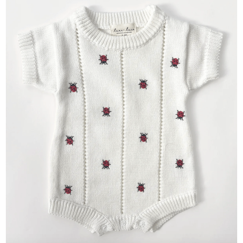 Ladybug Organic Romper