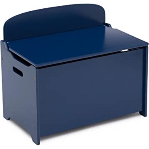 Delta Children MySize Deluxe Toy Box, Deep Blue