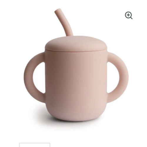 Silicone Training Cup + Straw – Nesting House