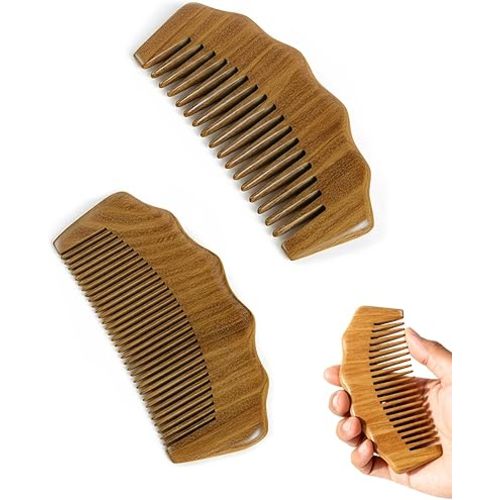 2PCS Wooden Birth Comb for Labor Pain, Wood Birthing Combs for Women
