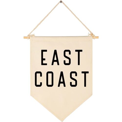 Boho Beach Wall Decor,Surf Nursery Decor,Nursery,Surfer Kid Room,Coastal Theme Canvas Banner Flag Sign Pennant Gift-Christmas Gift-Beach Vacation-East Coast