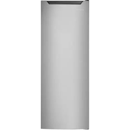 Insignia™ - 7 Cu. Ft. Garage Ready Upright Convertible Freezer with ENERGY STAR Certification - Stainless Steel Look