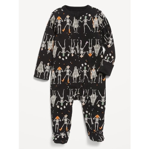 Snug-Fit 2-Way-Zip Footed One-Piece for Baby | Old Navy