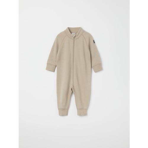 MERINO WOOL TERRY ROMPER (1-12MOS)-30958