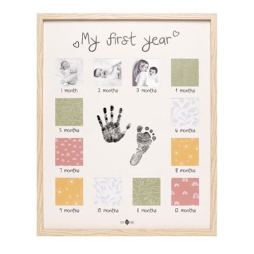 Petit Artichaut - My First Year - Baby Milestone Photo Frame