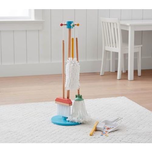 Multicolor Wooden Cleaning Set