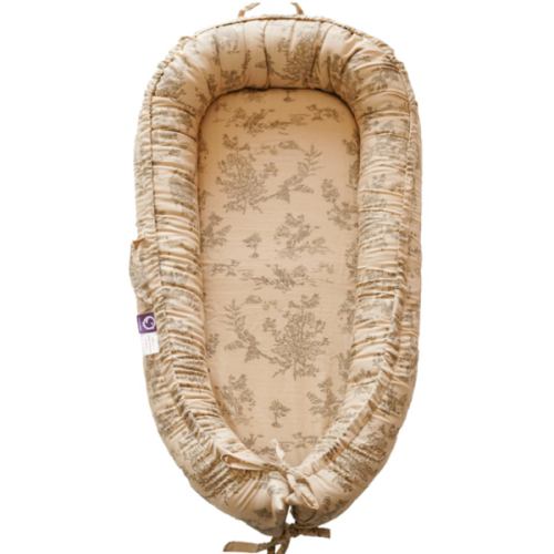 Infant Lounger, Portable Travel Bed (Poem_Muslin)