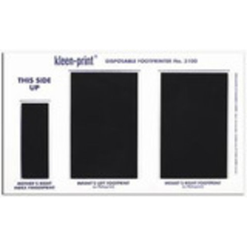 Kleen-Print® No-Mess Disposable Footprinter - In His Hands Birth Supply