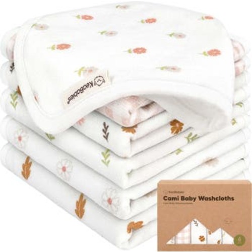6-Pack Cami Baby Washcloths