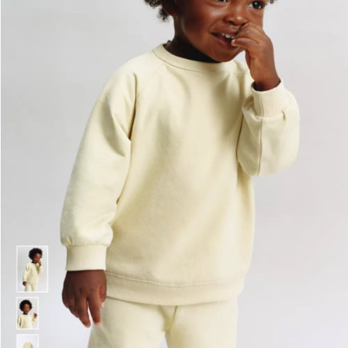 SWEATSHIRT AND JOGGER PANTS SET - Yellow | ZARA United States