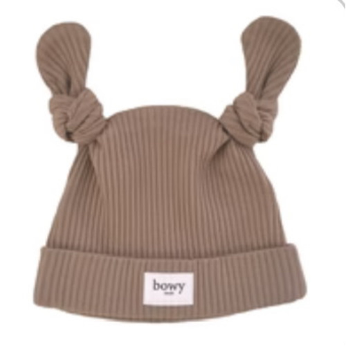 Double Knot Beanie - Chocolate