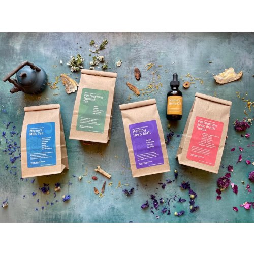 Postpartum Herb Bundle | Herbal Support for New Moms - Abby Paloma