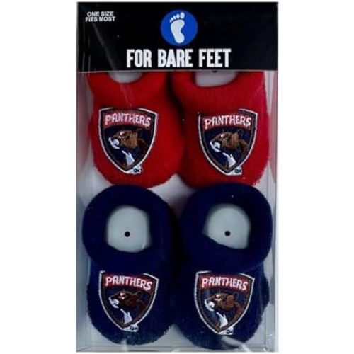 FBF - Officially Licensed NHL Infant Bootie Socks 0-12 Months - 2 Pack