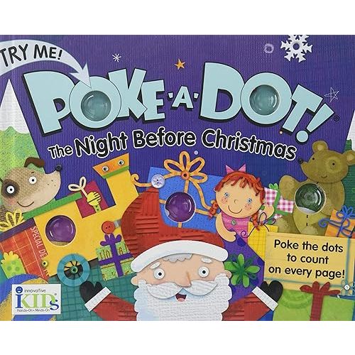 Poke-A-Dot: The Night Before Christmas Hardcover – November 1, 2018