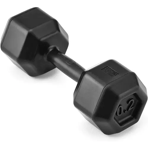 Genuine Fred BUFF BABY Dumbbell Rattle Engaging and Sensory Rich Toy, Lightweight and Easy to Hold, Fun Gift for Fitness Enthusiast and New Parents