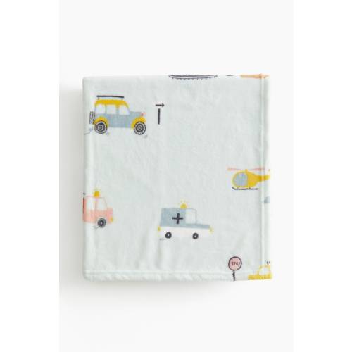 PATTERNED FLEECE THROW