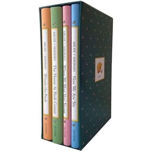 Pooh's Library: Winnie-The-Pooh, The House At Pooh Corner, When We Were Very Young, Now We Are Six (Pooh Original Edition)