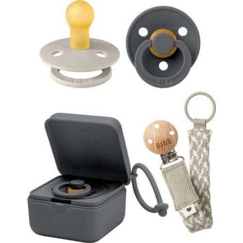Pacifer, Pacifier Box & Pacifier Clip Set