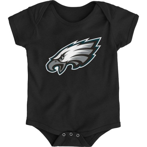 Philadelphia Eagles Newborn & Infant Team Logo Bodysuit - Black