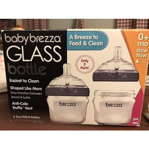 Baby Brezza Glass Bottles Set Of 2