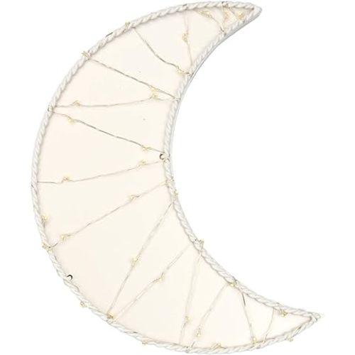 Lambs & Ivy Signature Moon LED Light Up Wall Decor/Wall Hanging