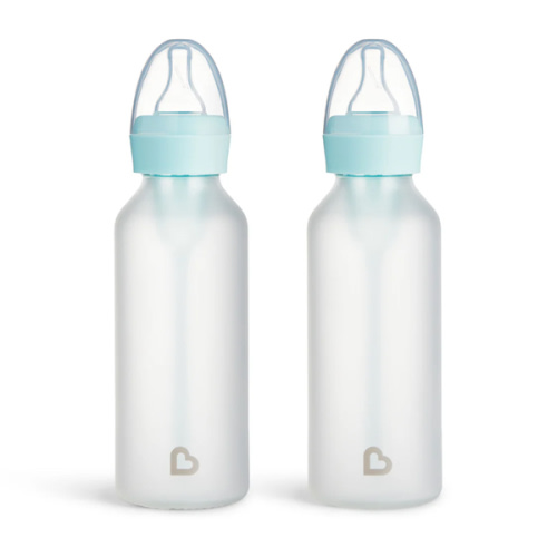 Bond® Silicone Glass Bottle 8oz, 2pk | Munchkin