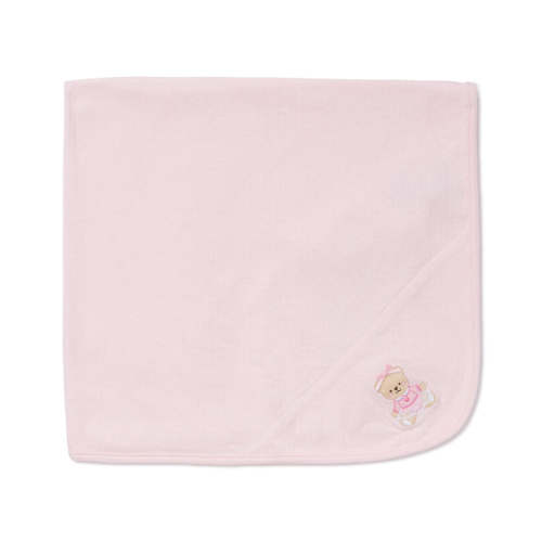 Pink Bear Receiving Blanket - Little Me
