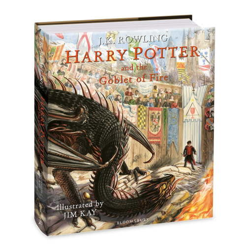 Harry Potter and the Goblet of Fire (Illustrated edition) (Hardcover)