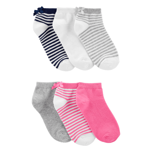 Kid 6-Pack No-Show Socks - Carter's | Carter's