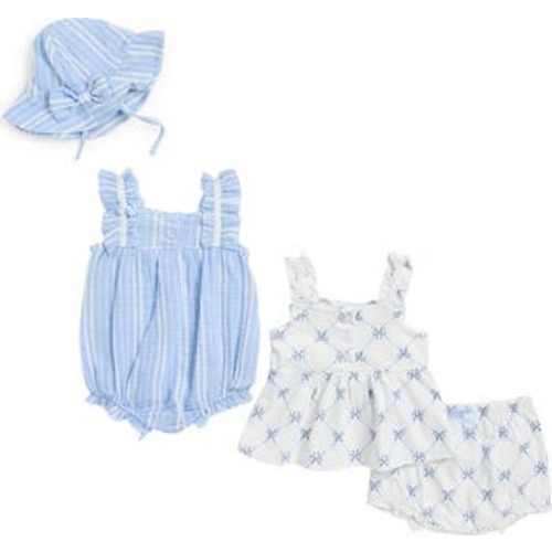 4-Piece Romper & Shorts Set