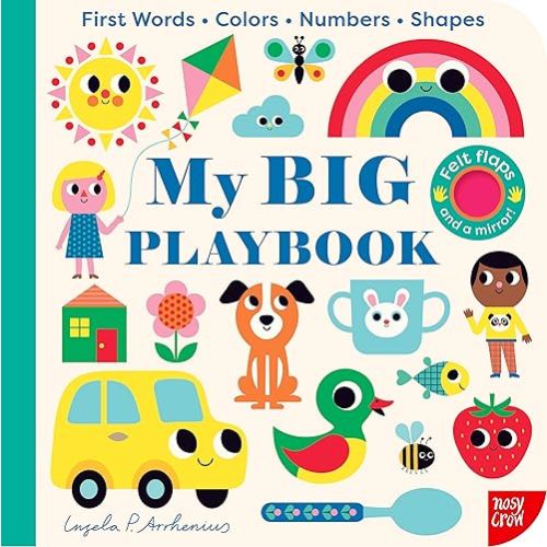 My BIG Playbook (My BIG Playbook, 1) Board book – Touch & Feel, February 6, 2024