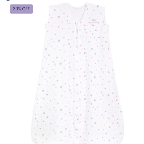 Twinkle Pink Cotton Sleepsack | HALO