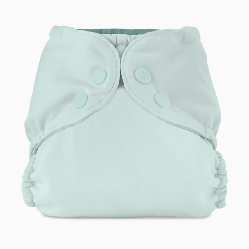 Esembly Recycled Diaper Cover (Outer) + Swim Diaper - Mist, Size 1 (7-17 Lbs)