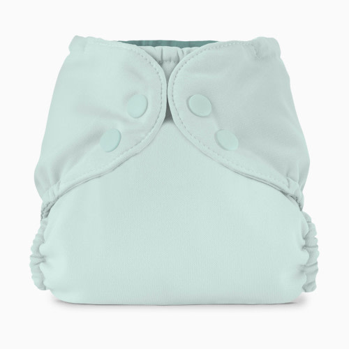 Esembly Recycled Diaper Cover (Outer) + Swim Diaper - Mist, Size 2 (18-35 Lbs)