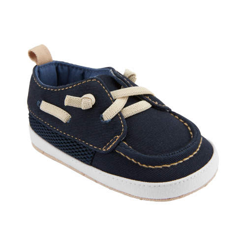 Baby Boat Shoes - 3 - Style,Navy