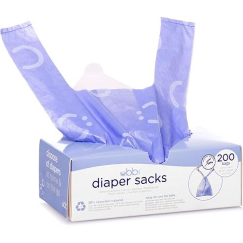 Ubbi Disposable Diaper Sacks (200 Count)