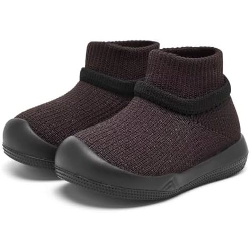 Baby Sock Shoes With Grip - Infant First Walker Shoes for Girls and Boys - Toddler Slipper Non Slip