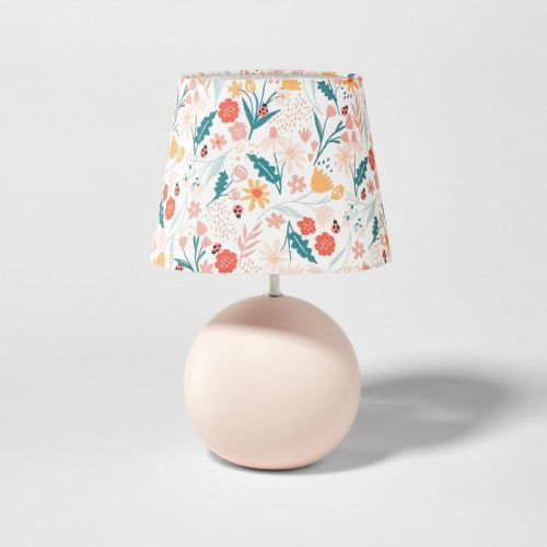 Kids' Round Base with Floral Shade Pink - Pillowfort™