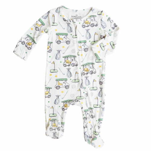 Caden Lane 3-6 months Country Club footie