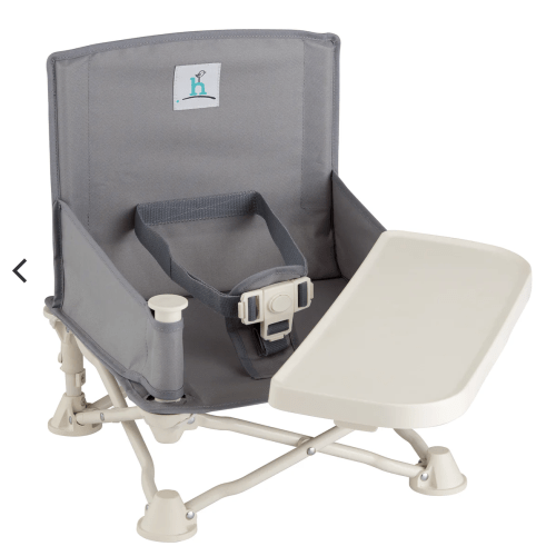 OmniBoost Travel Booster Seat | hiccapop - Slate Grey - hiccapop