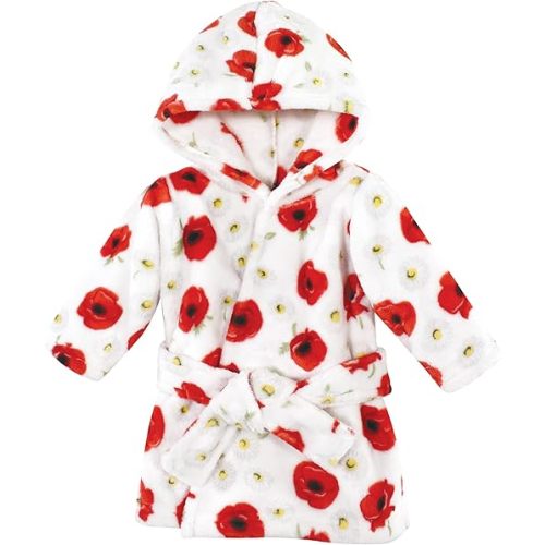 Hudson Baby Unisex Baby Plush Animal Face Bathrobe