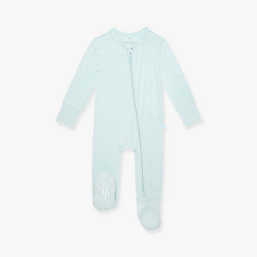 Starry Blue Footie Zippered One Piece