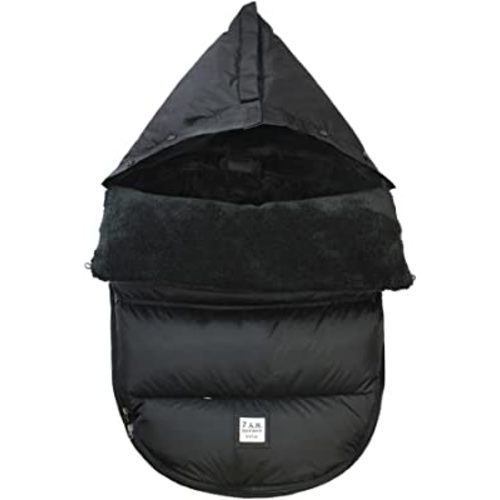 7AM Enfant Universal Stroller Footmuff - Water Repellent Winter Bunting Bag for Strollers & Car Seats, Soft Micro-Fleece & Plush Lined Stroller Footmuff for Baby Boy & Girl | PlushPOD