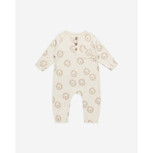 Long Sleeve Pocket Jumpsuit || Lions