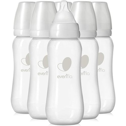 Evenflo Feeding Premium Proflo Venting Balance Plus Standard Neck Baby, Newborn and Infant Bottles - Developed by Pediatric Feeding Specialists - 9 Ounce (Pack of 6)