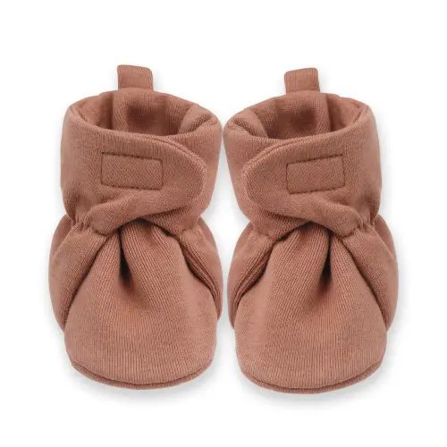 Baby Booties Pecan- OS