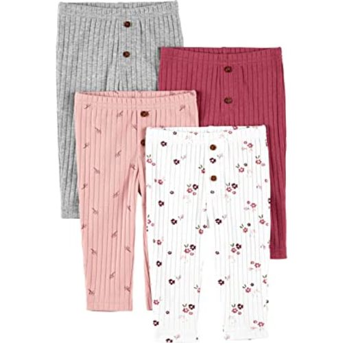 Simple Joys by Carter's Baby Girls' 4-Pack Pants