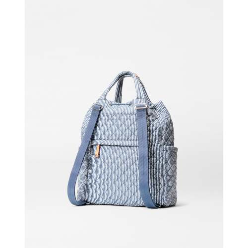 Seersucker Metro Convertible Backpack