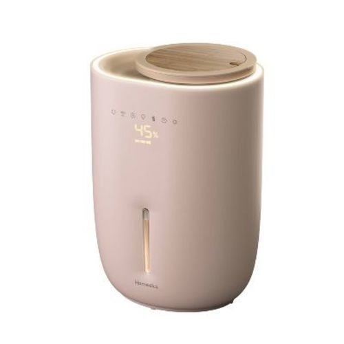 Homedics Top-fill Easy To Clean Warm/cool Mist Ultrasonic Humidifier With Small Planter And Aromatherapy: 1.3 Gal, 60 Hr Run, No Filter